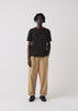 Theo Organic Cotton Short Sleeve Tee | Carbon Black